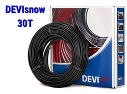 Двухжильный нагревательный кабель для наружных установок DEVIsnow™ 30T(30 Вт/м) 140м
