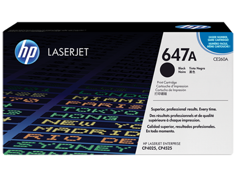 HP CE260A Картридж лазерный HP 647A черный, ресурс 8500 стр - фото 1 - id-p8533280
