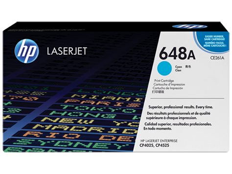 HP CE261A Картридж лазерный HP 648A голубой, ресурс 11000 стр - фото 1 - id-p8533322