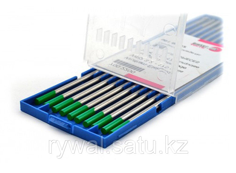 Вольфрамовый электрод WP 2.4х175 зелёный (ABICOR BINZEL®)