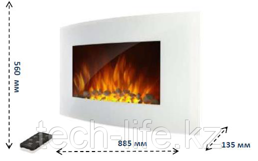 Электрический камин Electrolux EFP/W-1200URLS белый