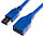 Удлинитель iPower iPEAMF18 AM-AF (1.8 м., USB 3.0, Blue), фото 2