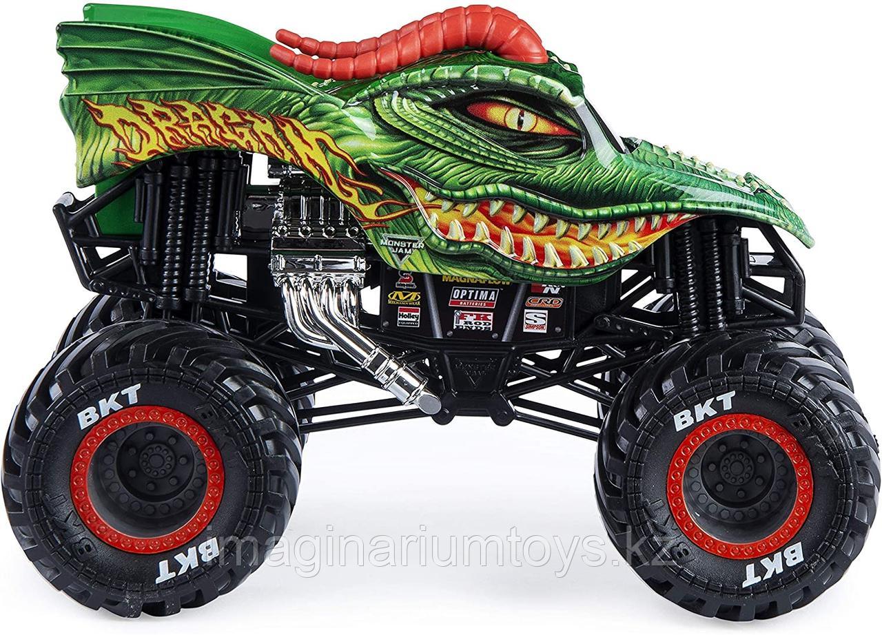 Машинка Джип Монстр Трак Monster Jam Дракон, масштаб 1:24 - фото 5 - id-p82356184