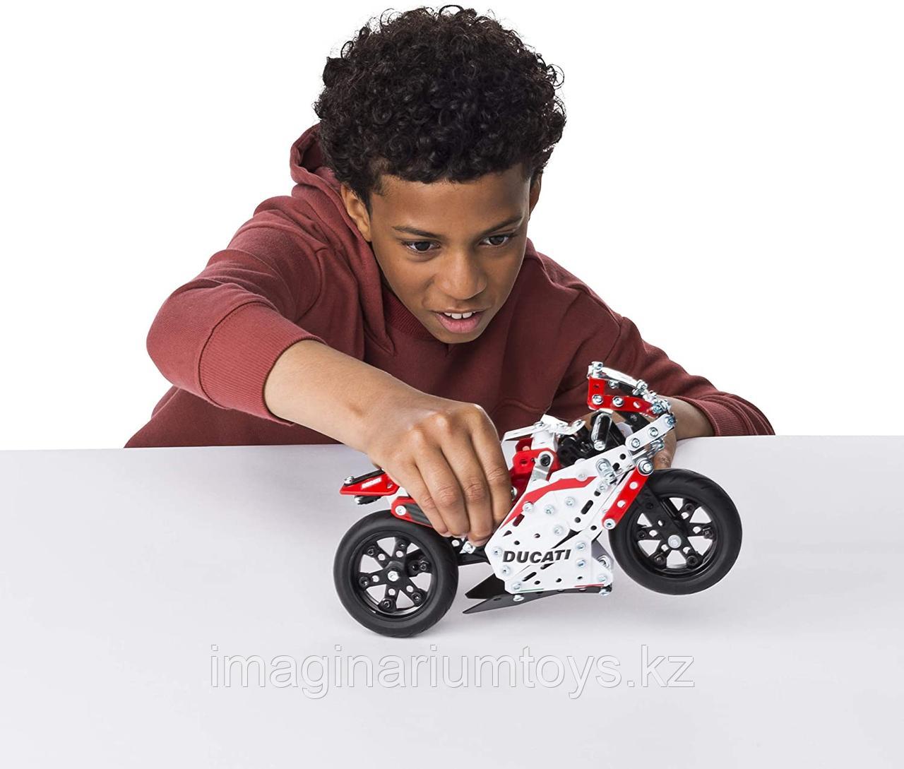 Конструктор Meccano мотоцикл Ducati для взрослых детей 10+ - фото 3 - id-p82356925