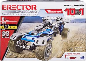 Конструктор Meccano машина Rally для взрослых детей 10 в 1