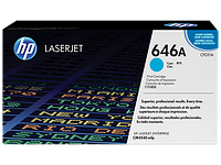 HP CF031A Картридж лазерный HP 646A голубой, ресурс 12500 стр
