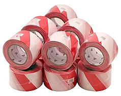 Лента сигнальная оградительная Стандарт ЛО-250/75. Ширина 75 мм