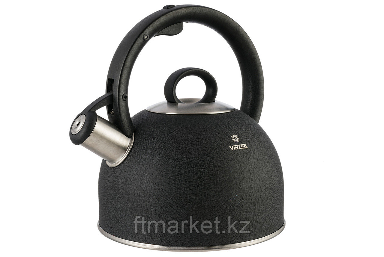 Чайник Vinzer Nero 89010 со свистком 2.5 л