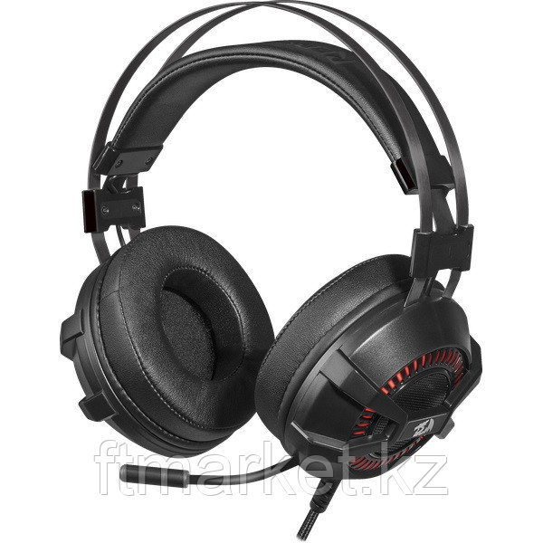 Наушники-гарнитура игровые Redragon Bio красный + черный