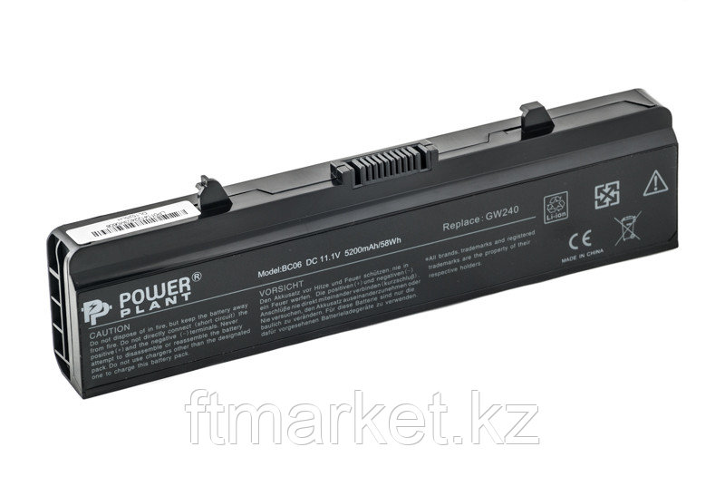 Аккумулятор PowerPlant для ноутбуков DELL Inspiron 1525 (RN873, DE 1525, 3S2P) 11.1V 5200mAh