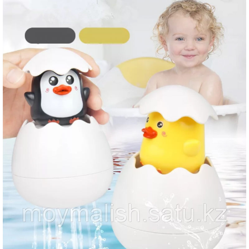 Игрушка для купания Пингвин и Цыплёнок в яйце - фото 8 - id-p82450182