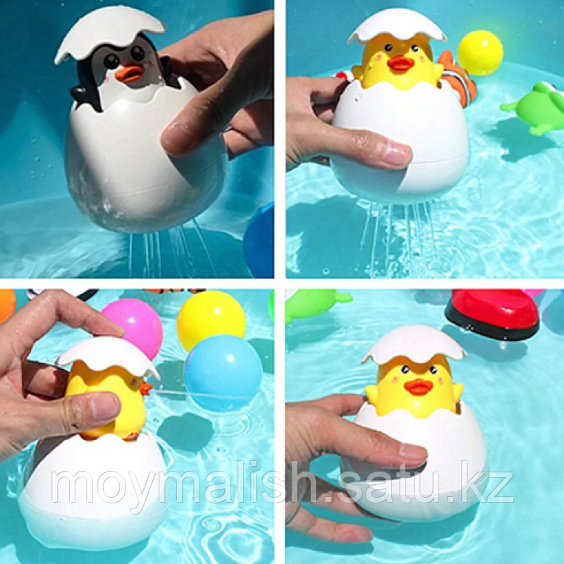 Игрушка для купания Пингвин и Цыплёнок в яйце - фото 7 - id-p82450182