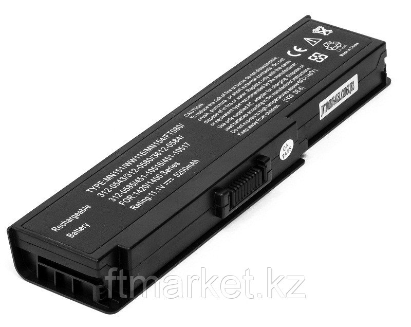 Аккумулятор PowerPlant для ноутбуков DELL Inspiron 1400 (MN151 DE-1420-6) 11.1V 5200mAh