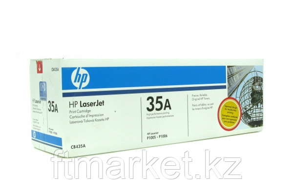 HP CB435A Black Print Cartridge for LaserJet P1005/P1006, up to 1500 pages.