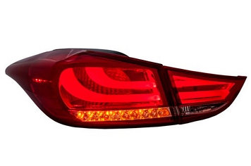 Светодиодные фонари в стиле BMW на Hyundai Elantra/Avante 2011-2015 г.
