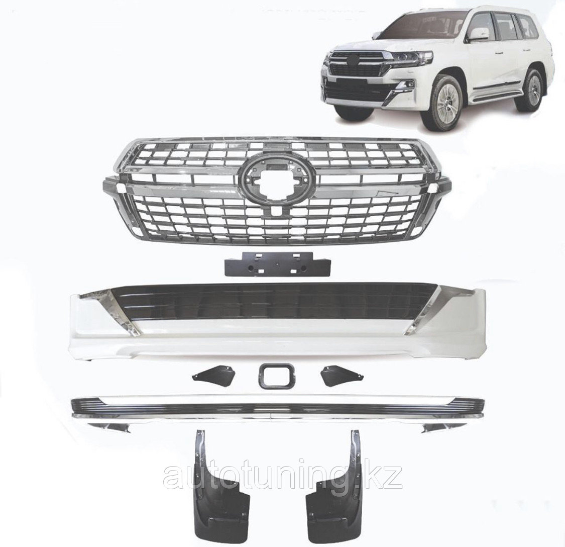 Эксклюзивный обвес дизайн 2021 на Land Cruiser 200 2016+
