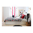 Кровать с ящиками БРИМНЭС белый 180х200 Лурой ИКЕА, IKEA, фото 3