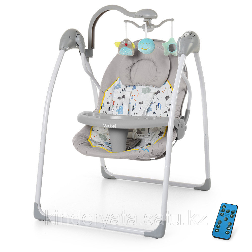 Электронные качели, шезлонг с мобилем Maribel SG 119