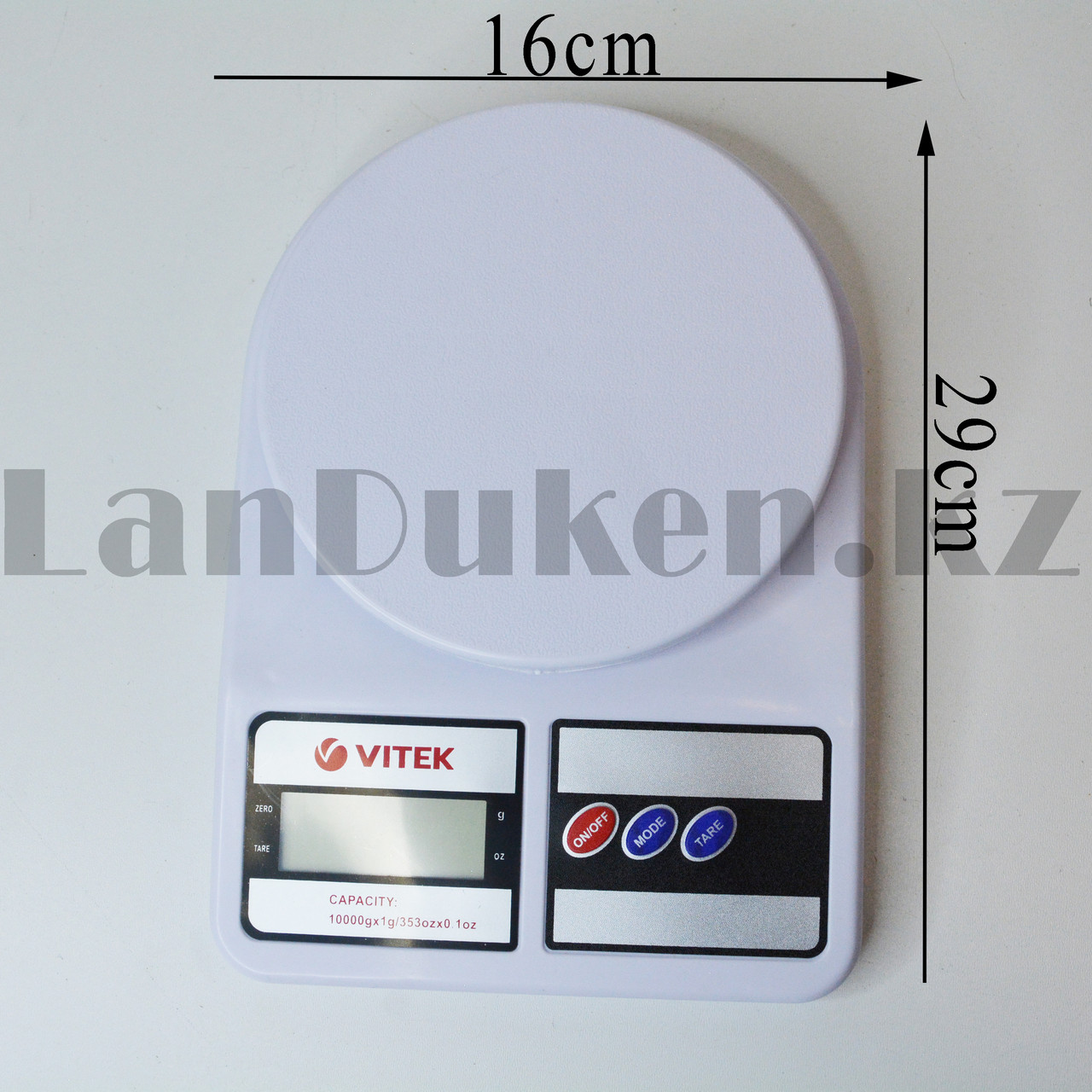 Кухонные электронные весы VITEK DSC-4110DG 5кг - фото 2 - id-p82471686
