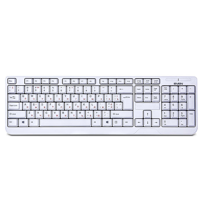 Беспроводная клавиатура SVEN KB-C2200W (White)