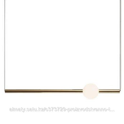 Светильник подвесной ORION TUBE Horizontal (gold)