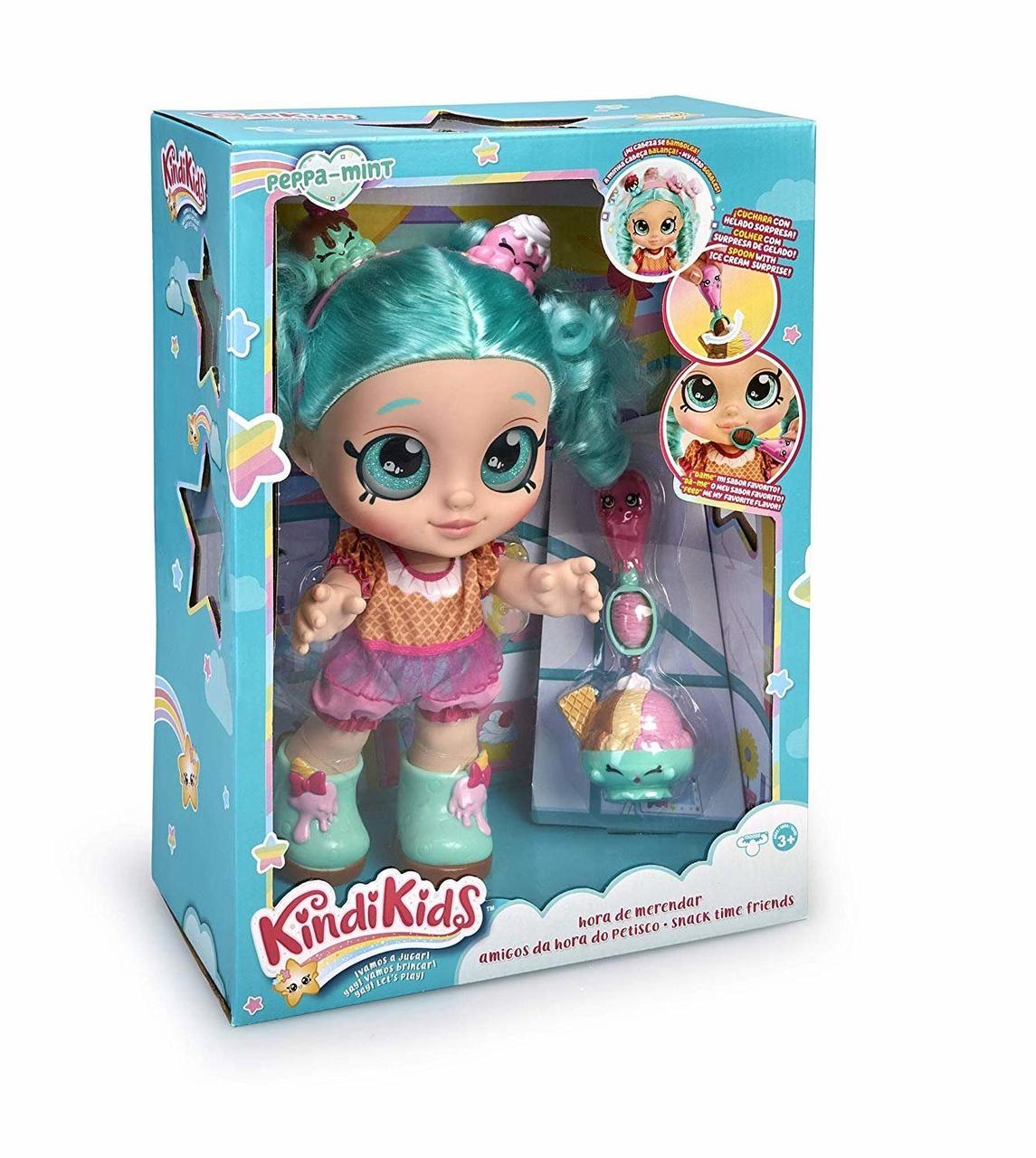 Кинди Кидс 38392 Кукла Пеппа Минт 25см. с акс. ТМ Kindi Kids