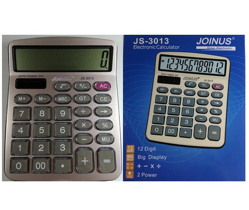 Калькулятор JOINUS JS-3013, 12 разряд., фото 2
