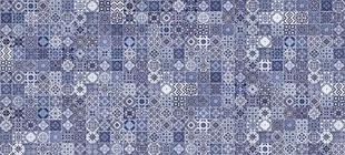 Кафель | Плитка настенная 20х44 Хаммам | Hammam голубой рельеф