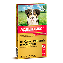 Адвантикс для собак от 10 до 25 кг