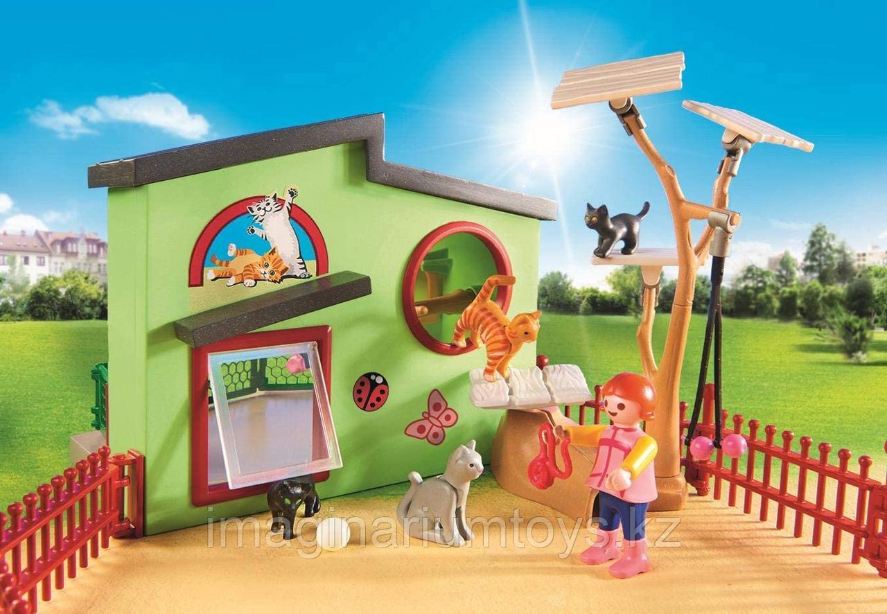 Детский конструктор «Отель для животных. Пансион для кошек» PLAYMOBIL - фото 4 - id-p82479803