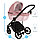 Детская коляска Pituso Confort 2 в 1 Plus 32 Пудра, фото 3