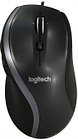 Мышь Logitech M500 Black (черно-серая, лазерная, 1000dpi, USB, 1.8м, 7 кнопок) 910-003726