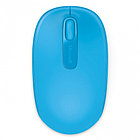 Microsoft Wireless Mobile Mouse 1850, USB, Cyan Blue U7Z-00058