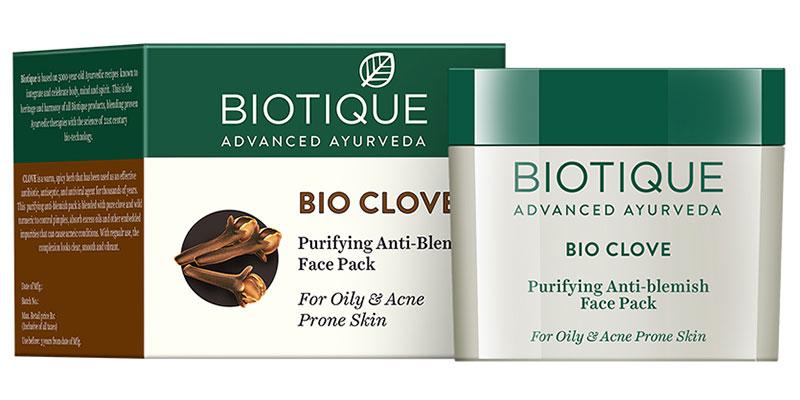 Маска для лица Био Гвоздика, Биотик (Bio Clove, Biotique) 75 гр