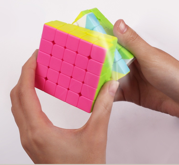 Кубик Рубика 5 на 5 Yuxin в цветном пластике. Kaspi RED. Рассрочка. - фото 6 - id-p82498363