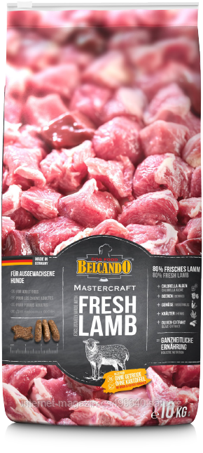 Belcando MasterCraft Fresh Lamb (ягненок) беззерновой сухой корм для собак всех пород