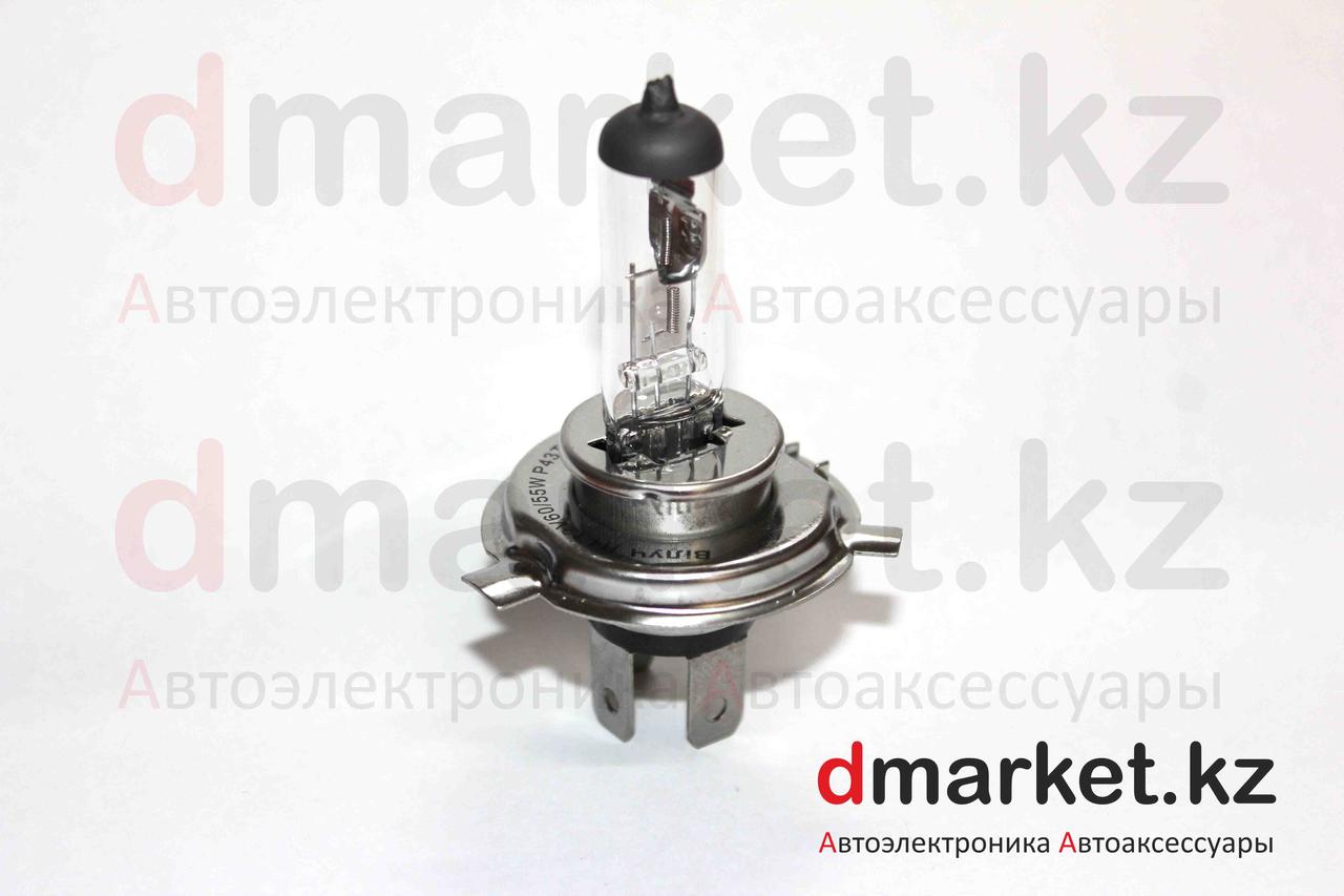 Лампа галогеновая Biлуч H4, 12V, 55W P43T