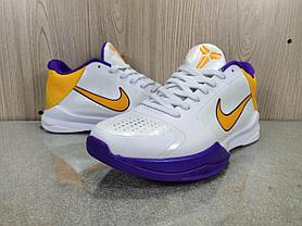 Баскетбольные кроссовки Kobe Protro 5 "Lakers" (40-46), фото 2