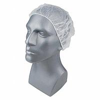 Шапочка одноразовая 100-1000 шт в упаковке / Polypropylene, Bouffant, 18 in Diameter, Size Universal