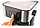 Кофеварка Centek CT-1164 эспрессо 15 Бар капучинатор латте, 1500 мл, 1050Вт, сенсор, LED, фото 2