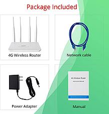 Беспроводной роутер Wi-Fi 4G LTE CPE с слотом для sim-карты 4GPRo YPD09G, фото 3