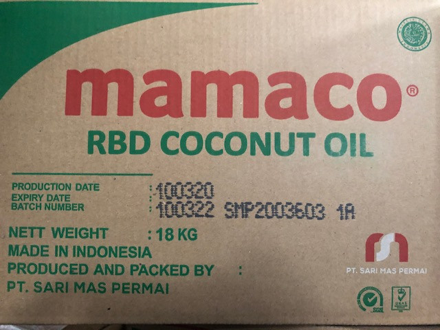 Кокосовое масло (Индонезия) - фото 1 - id-p51518710