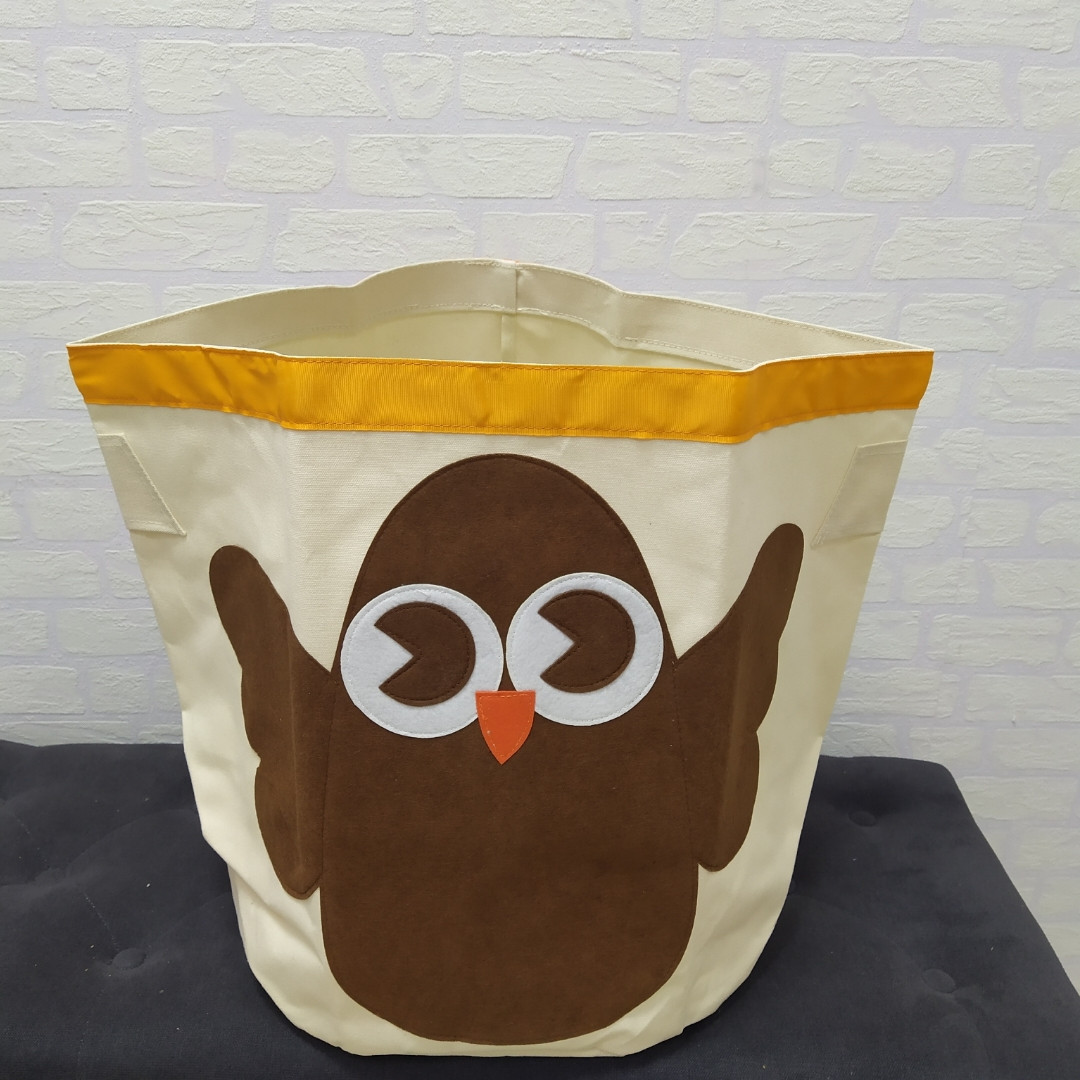 Корзина для игрушек филин