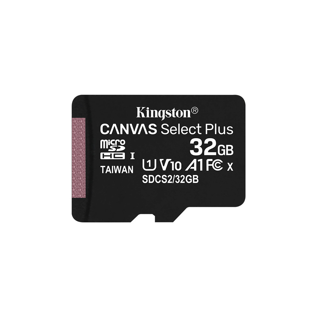 Карта памяти, Kingston, SDCS2/32GBSP, MicroSDHC 32GB, Canvas Select Plus, Class 10, без адаптера
