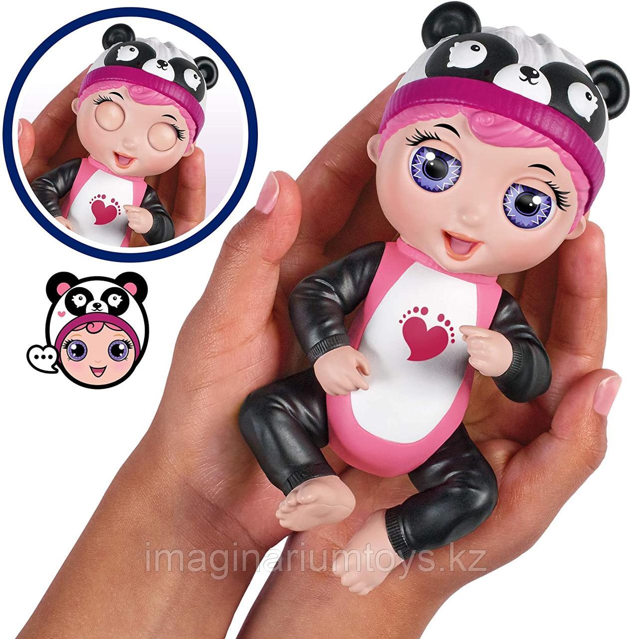 Интерактивная игрушка кукла Tiny Toes панда Габби