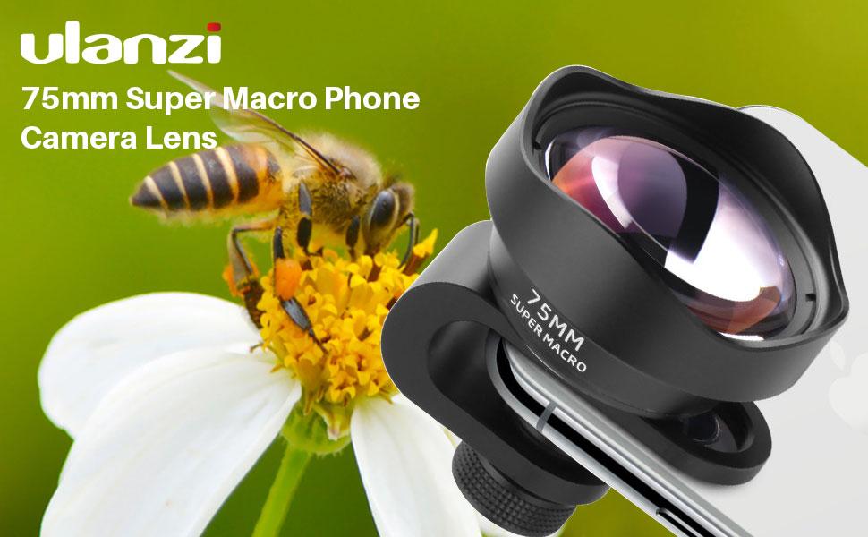 Макро обьектив для телефона Ulanzi 75mm Macro