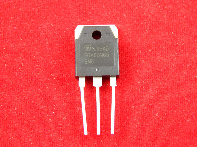 FGA60N65SMD, биполярный транзистор IGBT, 650В, 120А, 600Вт, фото 2