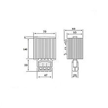 Обогреватель шкафной iPower HG140 75W 110-250V AC/DC