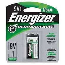 Аккумуляторы Energizer NiMH NH22 175 mAh (Крона) 1 штука в блистере