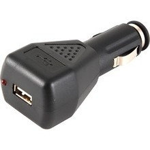 Зарядное устройство автомобильное Gembird MP3A-UC-CAR3 12V-5V USB 1A, черный
